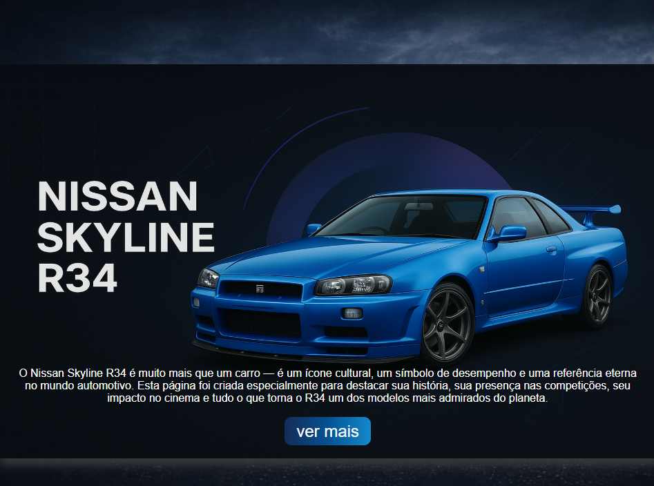 Imagem do projeto Nissan Skyline GT-R R34